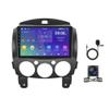 9 Inch HD Car Stereo Radio Zcargel Portable Wireless Touch Screen for carplay and Android 2+32g Android 13 Car Stereo with Wireless carplay Android Auto +Microphone Compatible for Mazda 2 2007-2013 view 2