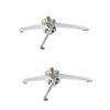 3pcs Gas Tank Tripod Screw Camera Tripod Flexible Tabletop Tripod Desktop Phone Holder Travel Tripod Adjustable Camera Tripod Mount Camping Lights Portable Aluminum Alloy (Silverx2pcs 14X14 view 1