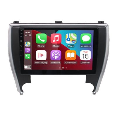 Zcargel Car Navigation Player 2+32g Android Radio Support with Wireless carplay&Android Auto Compatible for 2015 2016 2017 Camry Android 13 10 Inches Car Navigation+Four Light Camera