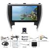 Zcargel Car Navigation Player 2+32g Android Radio Support with Wireless carplay&Android Auto Compatible for 2015 2016 2017 Camry Android 13 10 Inches Car Navigation+Four Light Camera view 3