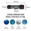 LPLYAA Ice Fishing Sonar Echo Sounder, Wireless Fish Finder with Underwater LED Light, 0.8-90m Detection Depth, Full Body Waterproof Design, for Offshore Fishing, Kayak Fishing, Ice Fishing, 20240530 view 4