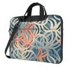 HCLYvexiria Laptop Shoulder Bag 14 inch Messenger Bag Coral coloured patterns Laptop Bag Computer Bag for Men Women view 1