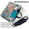 HCLYvexiria Laptop Shoulder Bag 14 inch Messenger Bag Coral coloured patterns Laptop Bag Computer Bag for Men Women view 4
