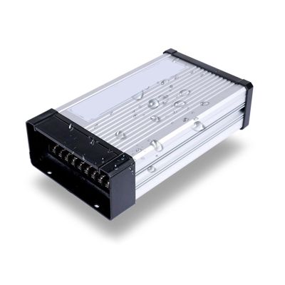 KACOME Switching Power Supply Driver LED Strip 200-230V AC to DC Transformer Rainproof for CCTV Cameras 400W 12V 33A Outdoor Use