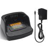 for Motorola RMU2040 RMU2080d Charger, PMLN6394A PMLN6383A Rapid Charger for Motorola RMU2080 RMV2080 RMM2050 XT420 XT460 Battery PMNN4434 PMNN4453 Desk Charging view 1