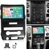 4+64G Android 13 Double Din Car Radio Stereo Compatible for F150 Models,9 "Touchscreen Car Radio Audio Receiver Support Wireless with CarPlay,Android Auto,GPS Navigation,Bluetooth,Camera,FM,SWC view 2