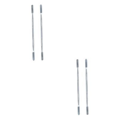 jojofuny 4pcs Double-ended Stainless Steel Spudger Repair Tools for Mobile Phones Tablets and Laptops Pry Tools for Electronics Disassembly and Opening