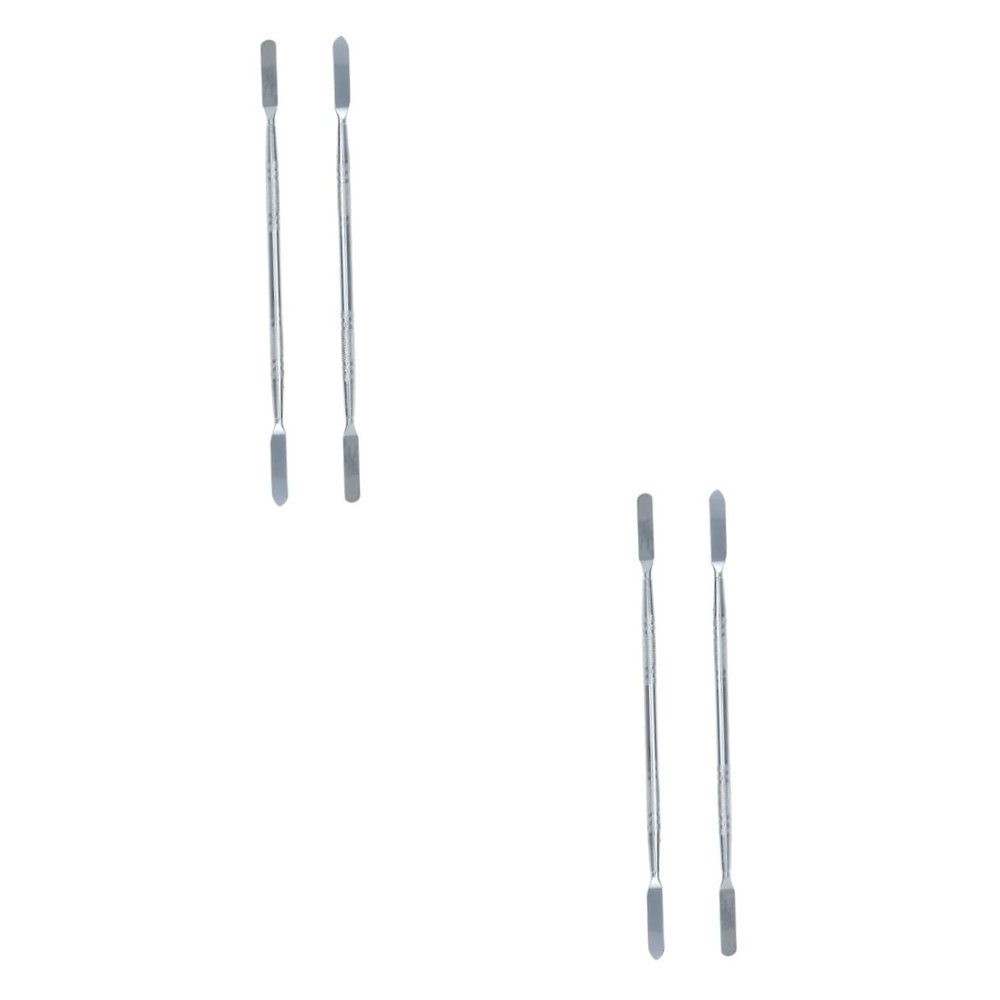 jojofuny 4pcs Double-ended Stainless Steel Spudger Repair Tools for Mobile Phones Tablets and Laptops Pry Tools for Electronics Disassembly and Opening