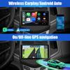 Junsun 5G WIFI Car Radio Stereo for Chevy Aveo Sonic 2011 2012 2013 2014 2015 with Wireless Android Auto Carplay 2G+32G 9 inch Android 13 Touch Screen with SWC GPS Navigation DSP BT Free Backup Camera view 3