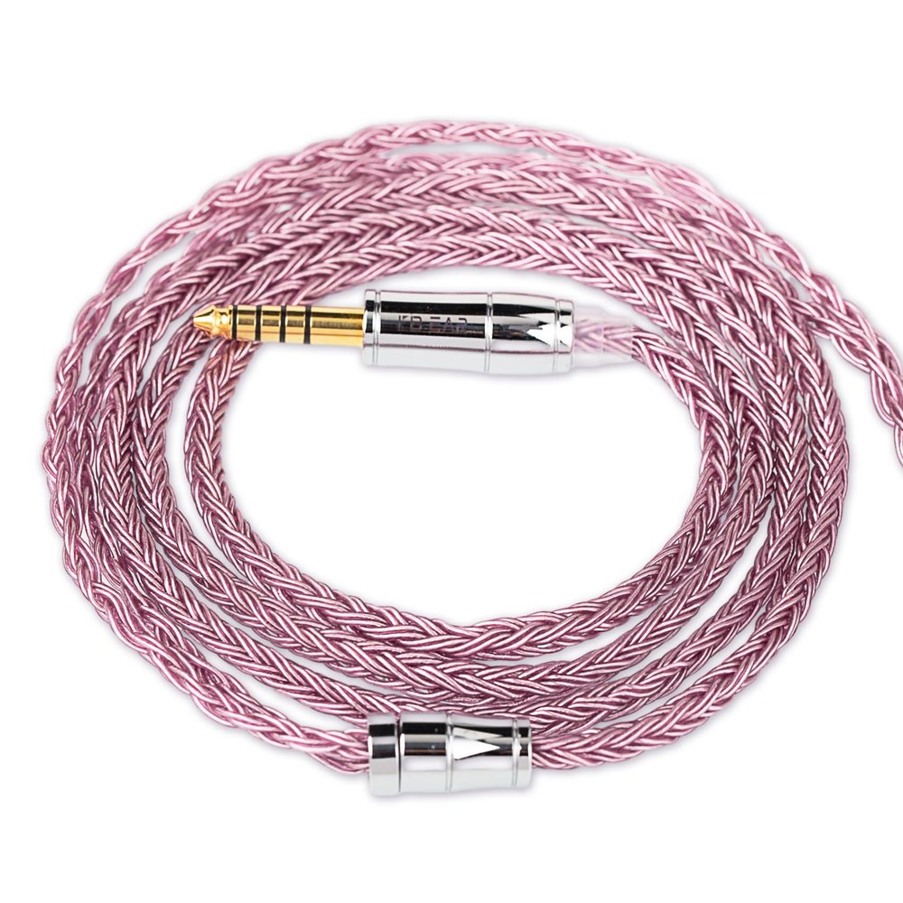 1.2 Meter Length MMCX Cable, Upgraded in Ear Monitor Cable, KBEAR Replacement IEM Extension Headphones Wire for Shure se215, se215 pro, se846, se425, se535 in Ear Headphones, iems (mmcx, 3.5mm Plug)