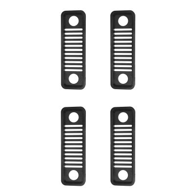 4PCS Network Wire Storage Rack, Cable Box Computer Host Heat Dissipation Cooling and Ventilation Tool Computer Host Cooling Sheet(black)