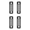 4PCS Network Wire Storage Rack, Cable Box Computer Host Heat Dissipation Cooling and Ventilation Tool Computer Host Cooling Sheet(black) view 1