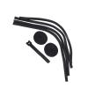 173pcs Cord Management Organizer Kits, Sleeve Cover Cord Management Organizer Kits, Multifunctional Self Adhesive Wire Holder Cable Management Kits for Office Computer Home Electronics view 3