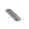 ZHCHAO High Speed Mobile Solid-State Drive PSSD All Aluminum Alloy Body RGB Indicator Light Type-C view 2