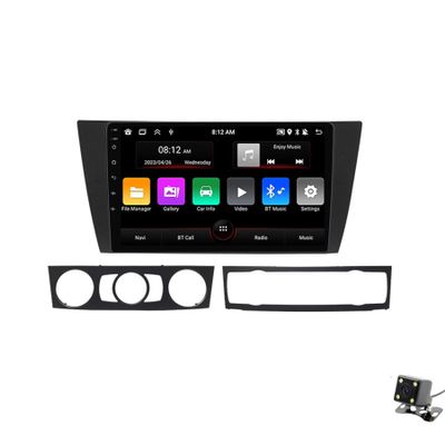 ADMLZQQ Car Stereo 9" Android 12 Double Din Bluetooth Autoradio for BMW E90 2005-2013,Touchscreen Radio with GPS Car-Play Bluetooth SWC Backup Camera Mirror Link 5G WiFi AM/FM,M90s