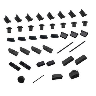 Gadpiparty 80pcs USB Dust Protectors Computer Motherboard Interface Covers to Prevent Dust and Moisture for Game Consoles and Tablets