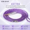 1.2 Meter Length iem Cable, kz zs10 pro in ear Monitor Replacement Cable, iem Extension Headphones Wire for zsn pro x, zs10 pro x, zs10 pro 2, zs12 pro x, zar, as16 pro, for chu 2, aria, Tangzu wan'er view 3
