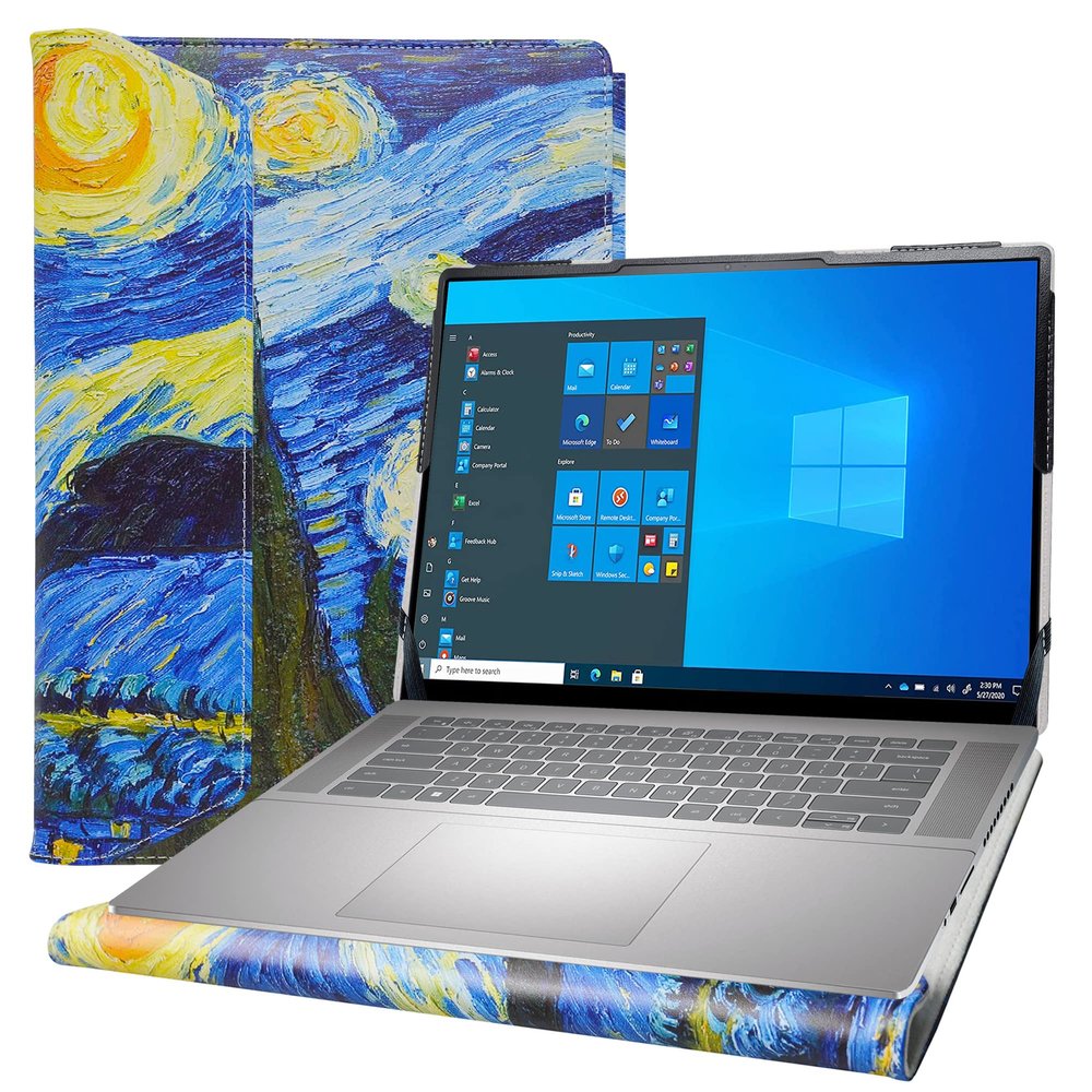 Alapmk Protective Case for Dell Inspiron 16 5640 5645/Inspiron 16 2-in-1 7640 7645/Inspiron 16 Plus 7640 7630/Vostro 16 5640/Latitude 7640 7650 & Pavilion 16 16-agXXXX 16-afXXXX 16",Starry Night