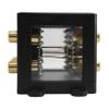 Big Jeff Audio 2-to-4 Pair Cockbox RCA Splitter Distribution Block view 4