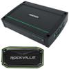 Audiosavings Bundle: (1) Kicker 48KXMA5004 500 Watt 4-Channel Marine Boat Amplifier Bundle with (2) Rockville Rock Anywhere Waterproof Portable Bluetooth Speaker (2 Items) view 1