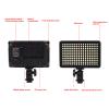 LED Video Light, 176 LED Beads Portable Photography Lighting, Rechargeable Dimmable Panel Lamp, Fill Light with Hot Shoe Mount, for DSLR Camera view 4