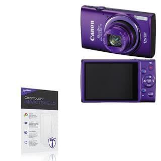 BoxWave Screen Protector Compatible with Canon Powershot ELPH 340 HS - ClearTouch ImpactShield (2-Pack), Impenetrable Screen Protector Flexible Film