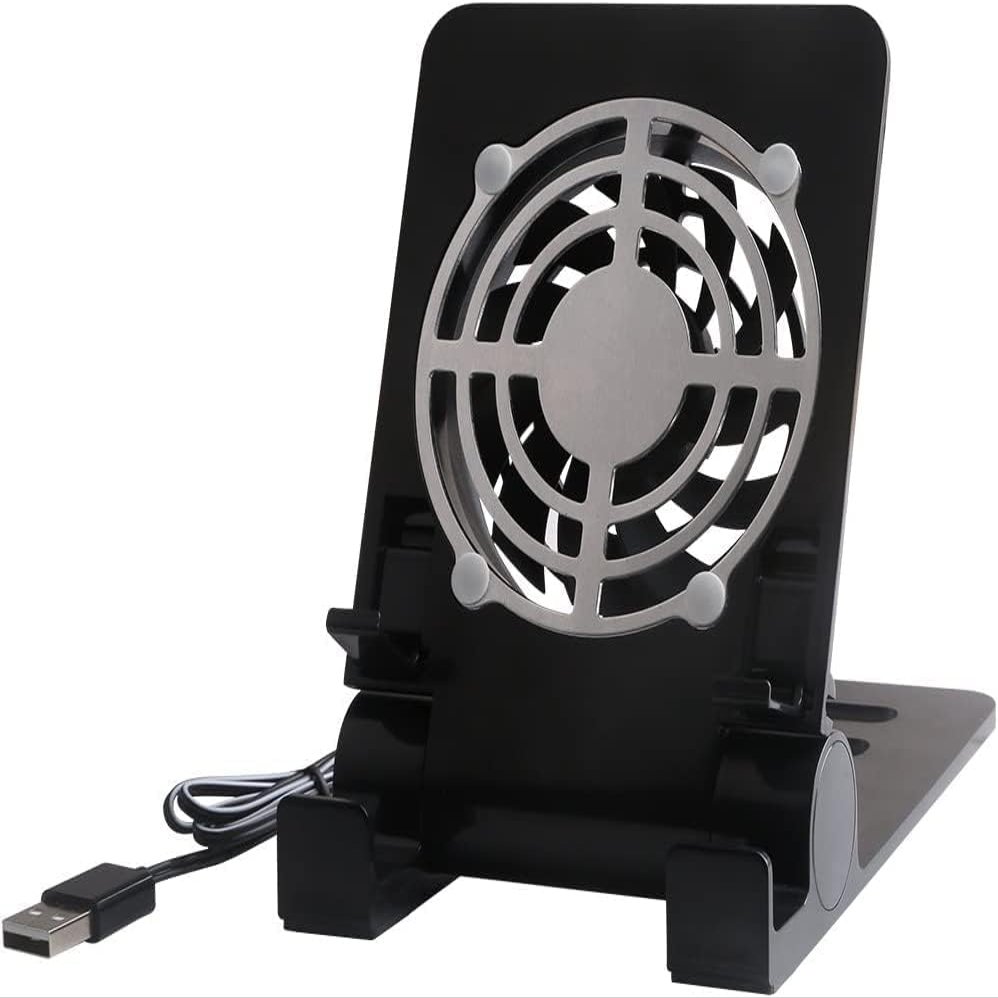 external heat sink stand with cooling flat cooling fan quiet operation suitable for heat dissipation of mobile phones tablets switch game consoles