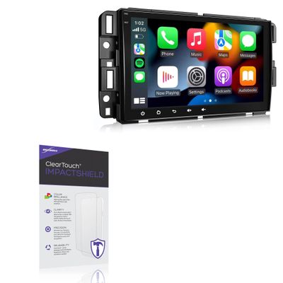 BoxWave Screen Protector Compatible with Eonon Q80PRO - ClearTouch ImpactShield (2-Pack), Impenetrable Screen Protector Flexible Film