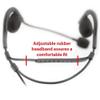 Rugged Radios Lightweight Behind The Head Headset with Adaptor Cable Off Road Intercoms Compatiable RRP 696 696PLUS 364 660 242 6100 view 3