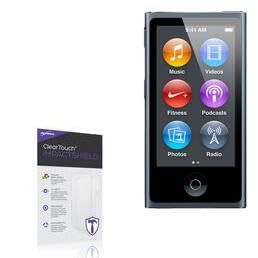 BoxWave Screen Protector Compatible with iPod Nano (7th Gen 2012) - ClearTouch ImpactShield (2-Pack), Impenetrable Screen Protector Flexible Film