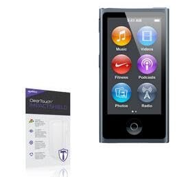 BoxWave Screen Protector Compatible with iPod Nano (7th Gen 2012) - ClearTouch ImpactShield (2-Pack), Impenetrable Screen Protector Flexible Film