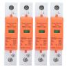 Breaker Device,4Pcs 1P Protective Device DIN Rail Mounting SPD House Arrester Protector AC 420V RMU1C60 (Imax: 60kA) view 2