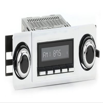 RetroRadio Compatible with 1967-72 GMC C/K Series Truck Features Include Bluetooth, AUX, AM/FM LABC-M1-119-53-93G