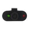JoesGEcom Replacement 3D Printed Power Plastic Button Switch for Bose QuietComfort QC 35 QC35 I II Red Green Repair Spare Fix - Parts (Black)