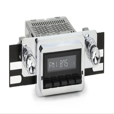 RetroRadio Compatible with 1964-66 Ford Falcon Features Include Bluetooth, AUX, AM/FM LAB-M1-125-04P-74PF3