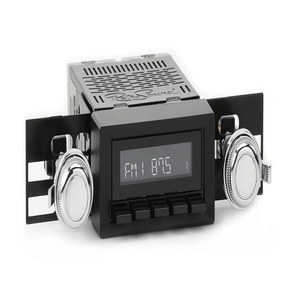 RetroRadio Compatible with 1973-85 Chevrolet El Camino Features Include Bluetooth, AUX, AM/FM LAB-M1-216-03P-73PC3