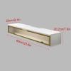 Modern Wall Mounted TV Cabinet Floating TV Shelf Wall Shelf Home Entertainment Center TV Stands Audio/Video Hutch Electronics Shelf for TV Components Media TV Console TV Table Unit for TVs TV Bracket view 4