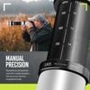 High-Power 420-1600mm f/8.3 HD Manual Telephoto Zoom Lens for Canon EOS 80D, 90D, Rebel T3, T5, T7, 70D, 5D, 6D II, 7D II Cameras WHITE view 4