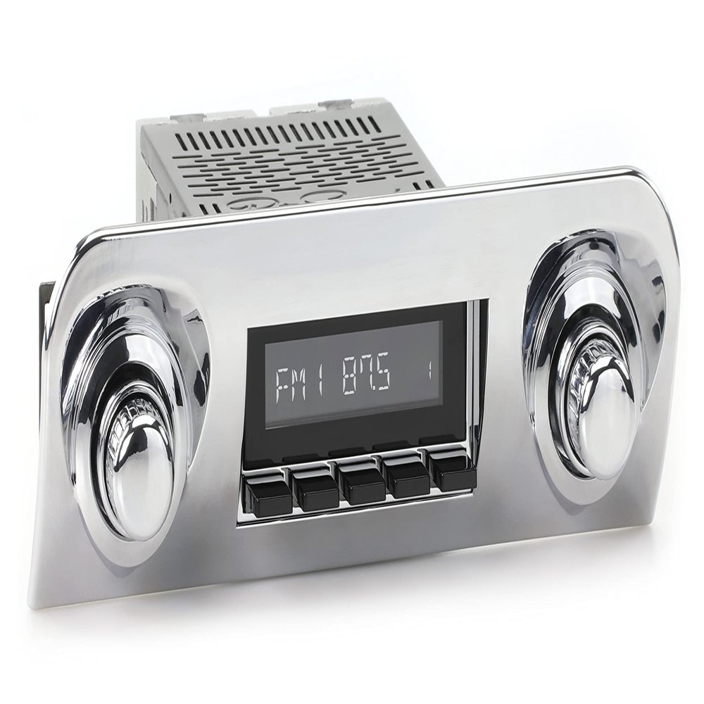 RetroRadio Compatible with 1959-60 Chevrolet Brookwood Features Include Bluetooth, AUX, AM/FM LACB-M1-109-06-76C