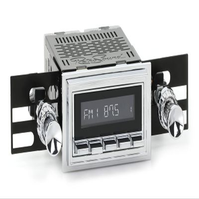 RetroRadio Compatible with 1961-62 Chevrolet Impala Features Include Bluetooth, AUX, AM/FM LAC-M1-126-09-74C1