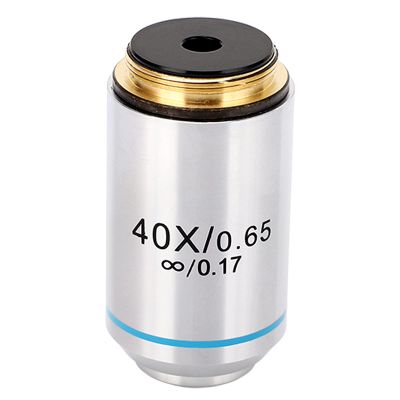 Tbest Indusal Plies Objective Lens 40X Rms Thread Wide Viewing High Traittance 95 Microscope Objective Lens Scientific Eon