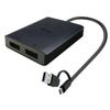 i-tec USB-A/USB-C Dual 4K/60Hz DisplayPort Video Adapter view 1