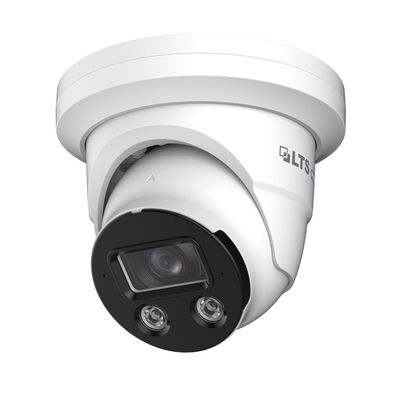 Generic LTS PRO-X LXIP3C82W-28MDA 8MP IP Full Color 24/7 2.8mm WDR Built-in Mic Ai NDAA Turret Camera