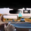 Dash Cam with WiFi, 1080P FHD, Front, Rear, & Inside Dual-Lens, Pioneering HD Infrared Night Vision  Complete with G Sensor, Loop Recording & Innovative APP for Remote Monitoring view 2