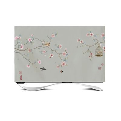 Chinese Indoor Protector For LCD LED TV Computer Dust Cover 55In 65IN Desktop Wall Hanging Curved Screen Protector Heat Dissipation Design Extending The Lifespan Of The TV(Size:32in,Color:B)
