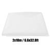 Clear Plastic Greenhouse Film, PE Plastic Film, Transparent Dustproof Garden Plant Cover, Greenhouse Agricultural Accessory(2x10m / 6.6x32.8ft) view 3