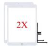 TPhaelay for iPad 7 7th / 8 8th Gen A2197 A2198 A2200 A2270 A2428 A2429 A2430 Screen Replacement 2 Pack 10.2 Inch Digitizer, for iPad 7 7th / 8 8th Gen Touch Screen Digitizer Replacement(White) view 1