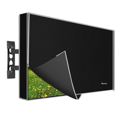 Outdoor TV Cover 55 Inch Weatherproof and Waterproof | TV Cover for Outside 55 | Smart Shield TV Screen Protector for Outside TV | Display Protectors