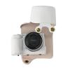 BMAOLLONGB ZV-E10 Case, Premium PU Leather FullBody Camera Case Bag Cover for Sony ZV-E10 With Neck Strap (White) view 2