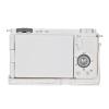 BMAOLLONGB ZV-E10 Case, Premium PU Leather FullBody Camera Case Bag Cover for Sony ZV-E10 With Neck Strap (White) view 4